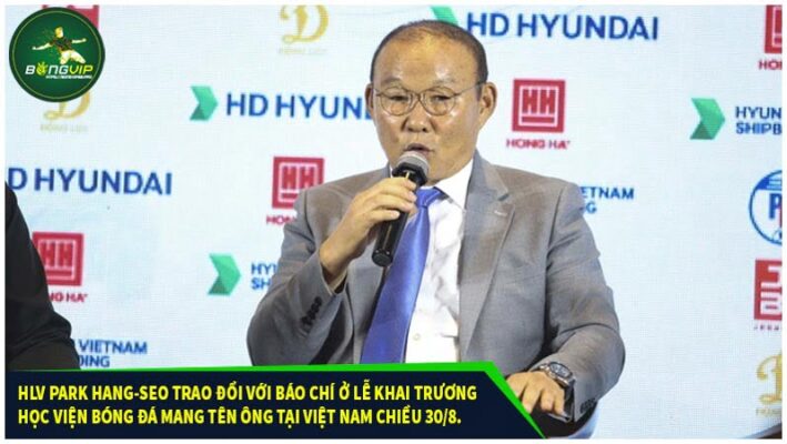 HLV Park Hang Seo ngỏ khả năng sẽ trở lại tuyển Việt 6 HLV Park Hang Seo ngỏ lời sẽ trở lại cầm quân