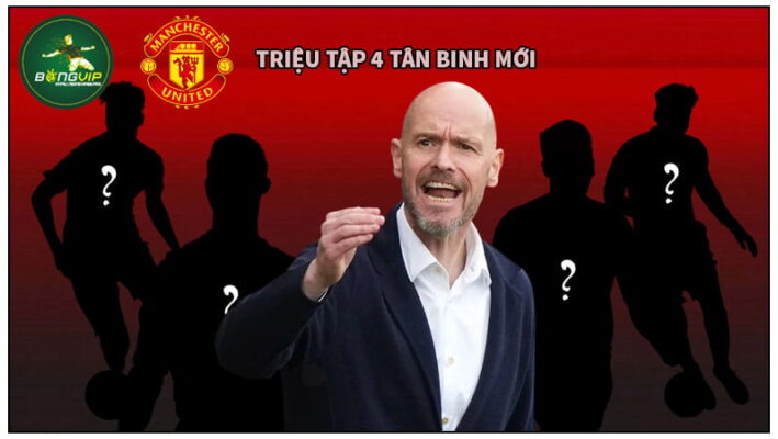 Sẽ có 4 cầu thủ gia nhập Man Utd 8 Tuyển Man Utd chiêu mộ 4 tân binh mùa giải mới