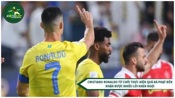 Cristiano Ronaldo từ chối thực hiện quả đá phạt đền 2 Cristiano Ronaldo từ chối thực hiện quả đá phạt đền