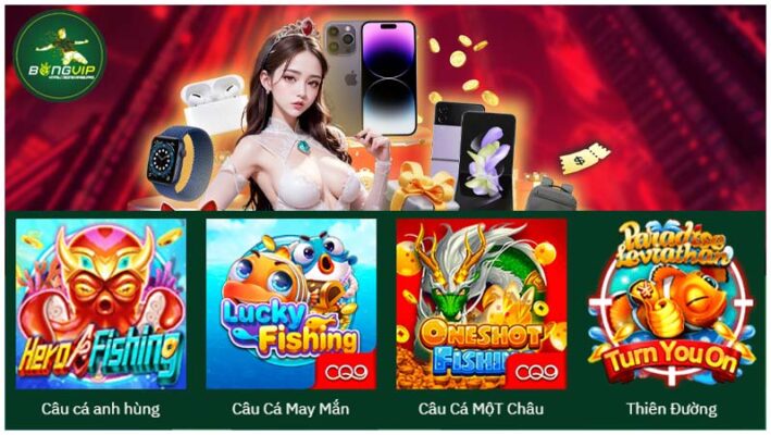 Những game nổi bật tại sảnh bắn cá CQ9 BongVIP